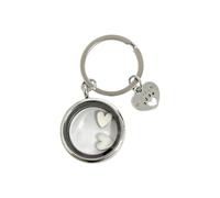 Regalos personalizados para la pérdida de mascotas, collar con medallón de forma redonda para sujetar la memoria del del perro y del gato, colgante tradicional de aleación de zinc para de
