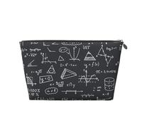 Regalos Profesor de matemáticas, Bolsa de artículos de tocador Bolsa de Maquillaje Bolsa de cosméticos Bolsa de artículos de tocador de Viaje portátil