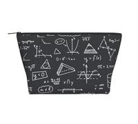Regalos Profesor de matemáticas, Bolsa de artículos de tocador Bolsa de Maquillaje Bolsa de cosméticos Bolsa de artículos de tocador de Viaje portátil