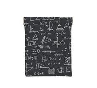 Regalos Profesor de matemáticas, Squeeze Top Wallet Bolsa de Almacenamiento para Mujer Monedero pequeño Bolsa de Cambio