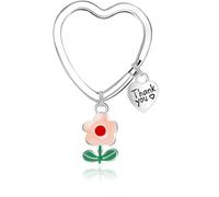 Regalos Profesoras Llaveros, Regalo Profesora Infantil, Profesor Graduado Regalos, Cumpleaños Profesor Regalos, Aniversario Profesor Regalo, Gracias por Ayudarme a Hacer Crecer Mis Dones (Rosa)
