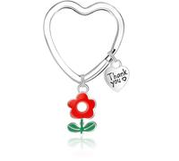 Regalos Profesoras Llaveros, Regalo Profesora Infantil, Profesor Graduado Regalos, Cumpleaños Profesor Regalos, Aniversario Profesor Regalo, Gracias por Ayudarme a Hacer Crecer Mis Dones (Rojo)