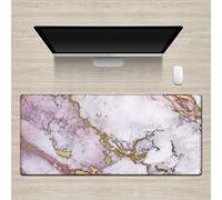 Regalos Real Alfombrilla Antideslizante, Alfombrilla de Oficina, decoración de ratón de Escritorio de mármol, Alfombrilla de Escritorio para ratón de Juegos, decoración de ratón para el (B, One Size)