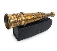 Regalos religiosos - Dios Providence Pathway of Dios cita grabada Santa Cruz de 16 pulgadas Vintage Spyglass regalo para niños, adultos, hombres, regalos cristianos católicos significativos para él