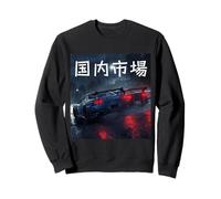 Regalos Retro JDM Drift Race Tuning Cars Racing At Rainy Night Sudadera