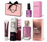 Regalos Sexys By Sexitive: “SHE GLOWS”, un lujo para regalar. Pink bag con perfume Bali, Love Potion algodón de azúcar y Divas Secret.