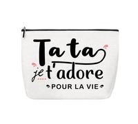 Regalos Tata Bolsa Regalo de Cumpleaños Tía Regalo Embarazo Tatie Regalos Navidad Tatie Regalo Madrina Tía Regalo Yo Taime Tata Regalos Super Tata Neceser Regalos Gracias Tata