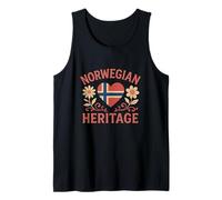 Regalos Vikingos del Patrimonio Noruego de Noruega para noruegos Camiseta sin Mangas