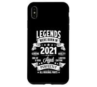 Regalos vintage 2021 de 4 años para niños y niñas, 4º cumpleaños Carcasa para iPhone XS Max