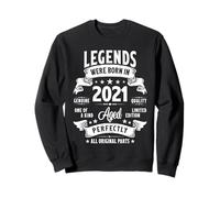 Regalos vintage 2021 de 4 años para niños y niñas, 4º cumpleaños Sudadera