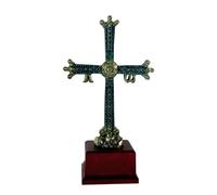 RegalosDeBodaOnline Figura cruz de la victoria asturiana o cruz de los ángeles personalizada, regalos típicos de Asturias
