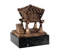 RegalosDeBodaOnline Figura hórreo Tradicional asturiano Personalizada, Regalos típicos de Asturias