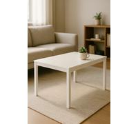 Regalos Miguel - Mesas Bajas de Centro - Mesa Centro Tian 75x40cm Blanca