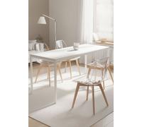 Regalos Miguel - Mesas Comedor - Mesa Comedor Dino 140x75 cm - Blanco