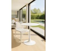 Regalos Miguel - Estilo Nórdico - Mesa Kolio 80 cm - Blanco