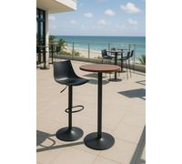 Regalos Miguel - Mesas - Mesa Kuat Alta Redonda - Negro