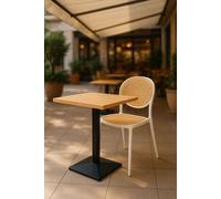 RegalosMiguel Mesa Kuat Black 60 cm - Madera clara