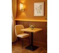 RegalosMiguel Mesa Kuat Black 70 cm - Madera clara