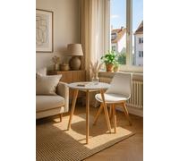 RegalosMiguel Mesa Synk Redonda 80 cm - Blanco