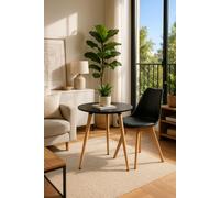 RegalosMiguel Mesa Synk Redonda 80 cm - Negro