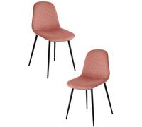 RegalosMiguel Pack 2 Sillas Boide - Rosa