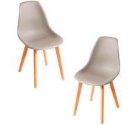 Regalos Miguel - Packs Sillas Comedor - Pack 2 Sillas Kelen - Gris