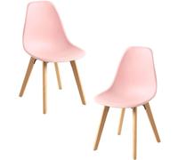 RegalosMiguel Pack 2 Sillas Kelen - Rosa