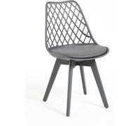 RegalosMiguel Pack 2 Sillas Mima Suprym - Gris oscuro