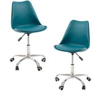 RegalosMiguel Pack 2 Sillas Neo - Verde azulado