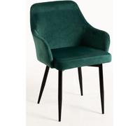 RegalosMiguel Pack 2 Sillas Puan Terciopelo - Verde