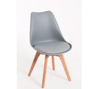 RegalosMiguel Pack 2 Sillas Synk Basic - Gris claro
