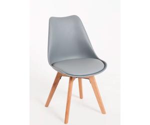RegalosMiguel Pack 2 Sillas Synk Basic - Gris claro