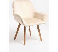 RegalosMiguel Pack 2 Sillas Venly Terciopelo - Beige