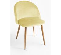 RegalosMiguel Pack 2 Sillas Vint Terciopelo - Amarillo dorado