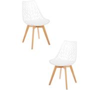 RegalosMiguel Pack 2 Sillas Viva - Blanco
