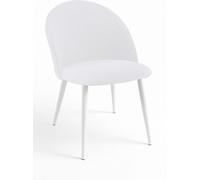 RegalosMiguel Pack 2 Sillas White Vint Tela - Blanco