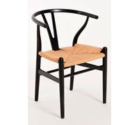 RegalosMiguel Pack 2 Sillas Wis Madera - Negro