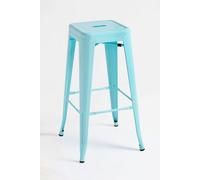 RegalosMiguel Pack 2 Taburetes Torix Altos 76 cm - Azul cielo