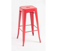 RegalosMiguel Pack 2 Taburetes Torix Altos 76 cm - Rojo