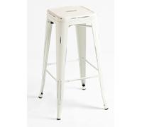 RegalosMiguel Pack 2 Taburetes Torix Vintage - Blanco vintage