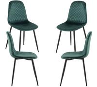 RegalosMiguel Pack 4 Sillas Boide - Verde