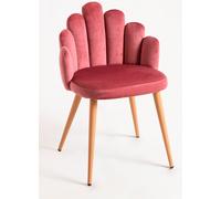 RegalosMiguel Pack 4 Sillas Hand Terciopelo - Rosa