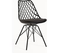 RegalosMiguel Pack 4 Sillas Iron Mima - Negro