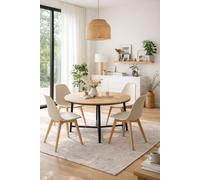 RegalosMiguel Pack 4 Sillas Kelen - Beige