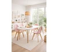 RegalosMiguel Pack 4 Sillas Kelen - Rosa