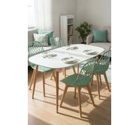 RegalosMiguel Pack 4 Sillas Mima - Verde Jade