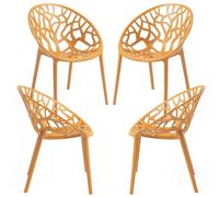 RegalosMiguel Pack 4 Sillas Nido - Mostaza