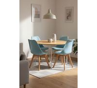 RegalosMiguel Pack 4 Sillas Synk Basic - Azul agua