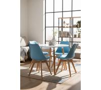 RegalosMiguel Pack 4 Sillas Synk Basic - Azul claro