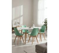 RegalosMiguel Pack 4 Sillas Synk Basic - Verde Jade